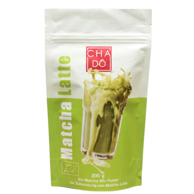 Produktfoto zu Matcha Latte Pulver