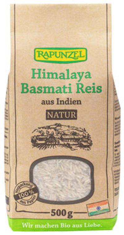 Produktfoto zu Reis Basmati Himalaya natur 500g