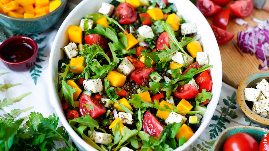 Rezeptbild für Linsensalat