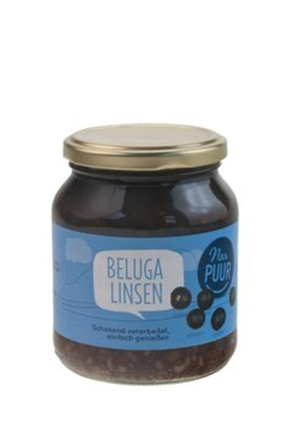 Produktfoto zu Beluga Linsen 360g