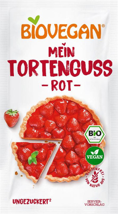Produktfoto zu Tortenguss rot