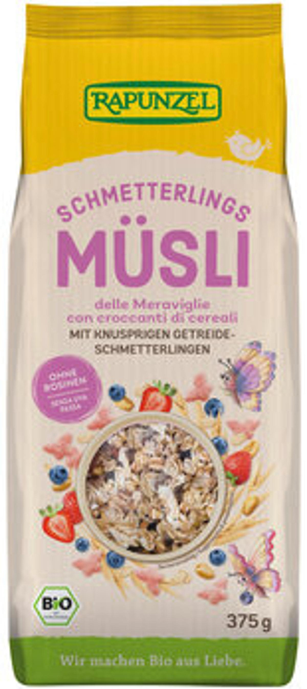 Produktfoto zu Schmetterlings Müsli, 375g