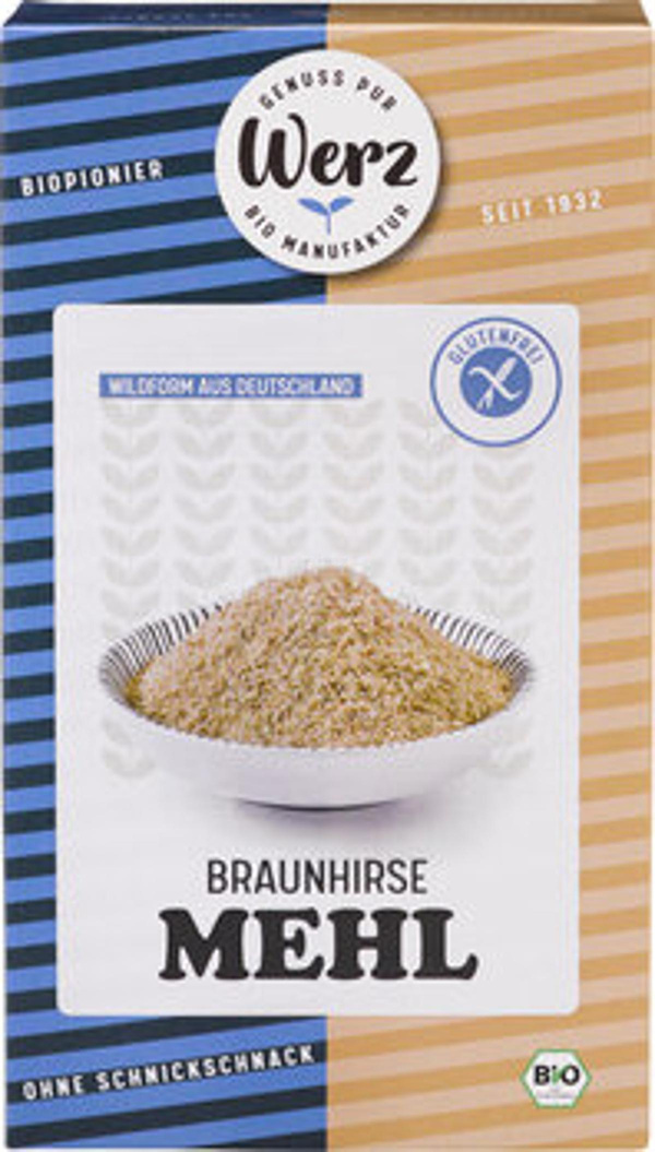 Produktfoto zu Braunhirsemehl glutenfrei 500g