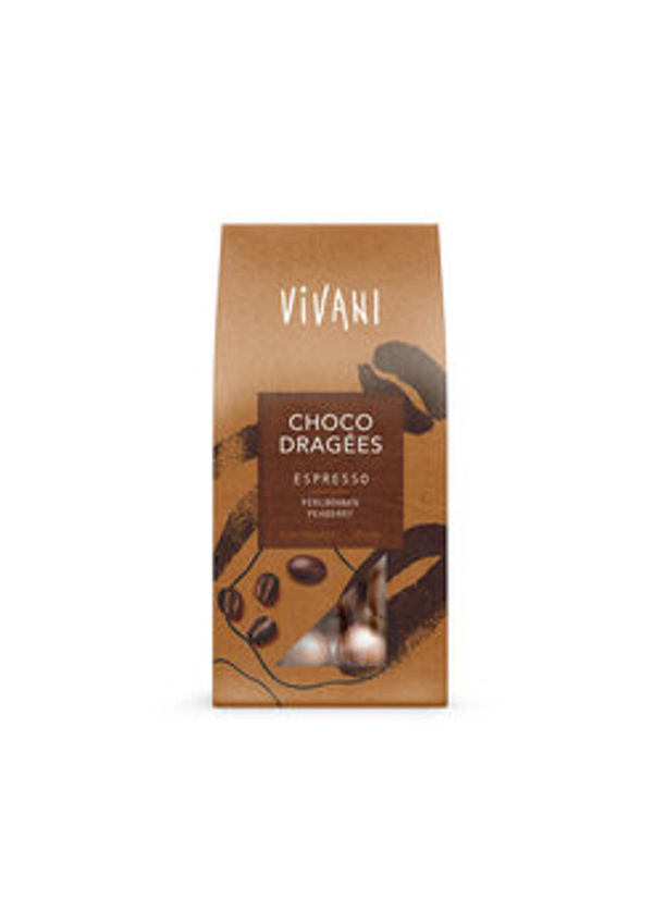 Produktfoto zu Choco Dragees Espresso