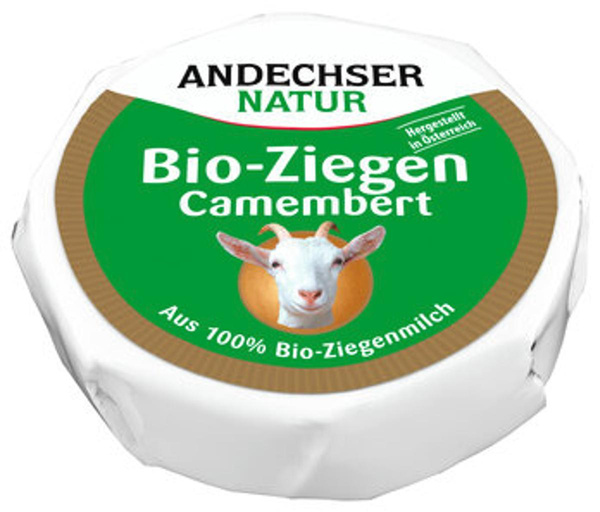 Produktfoto zu Camembert Ziege 100g