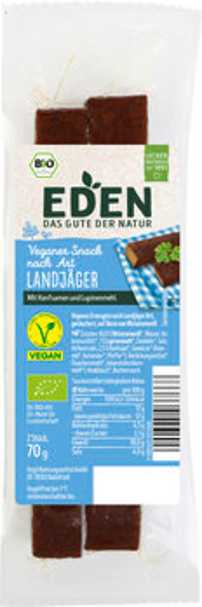 Produktfoto zu Veganer Snack nach Landjäger Art 2 Stück