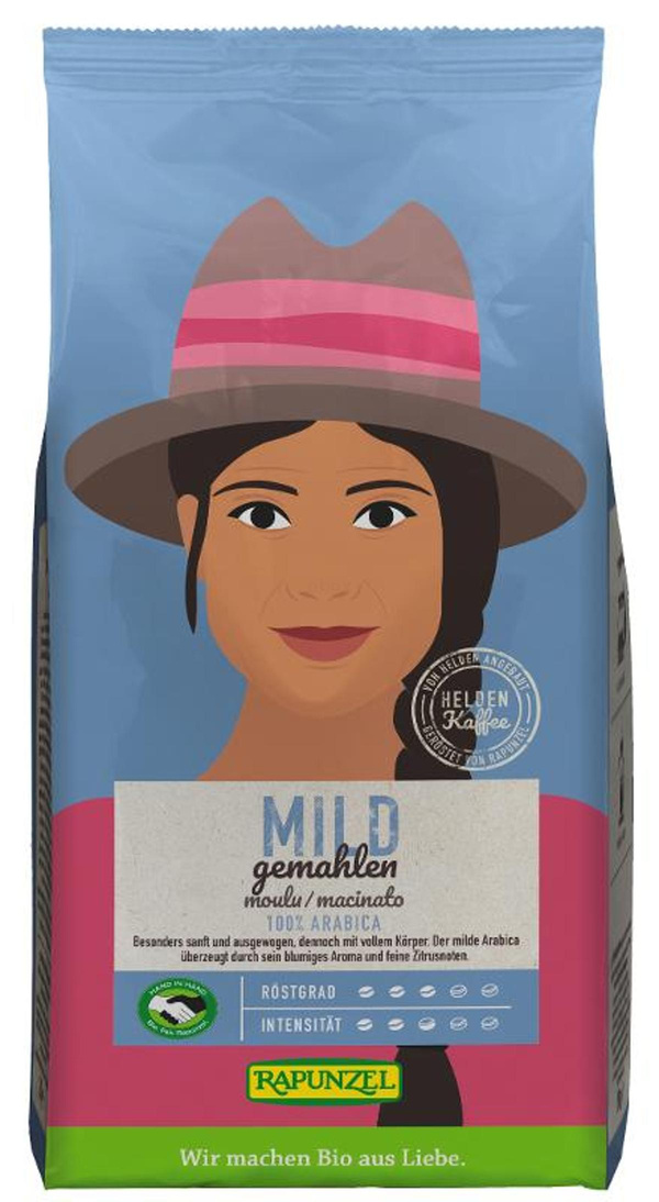 Produktfoto zu Heldenkaffee Mild, gem. 250g
