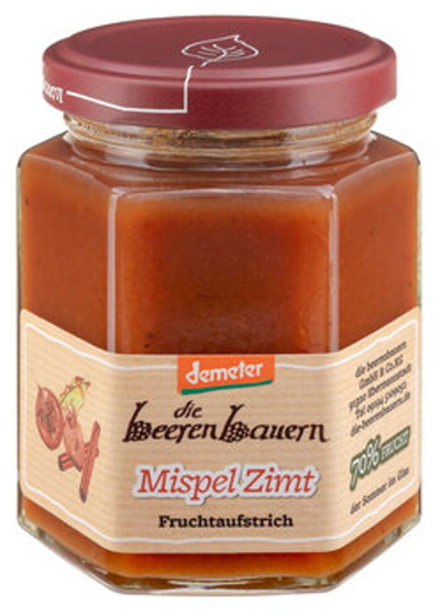 Produktfoto zu Fruchtaufstrich Mispel Zimt