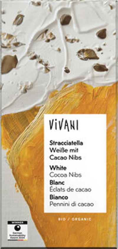 Produktfoto zu Schokolade Stracciatella Weiße