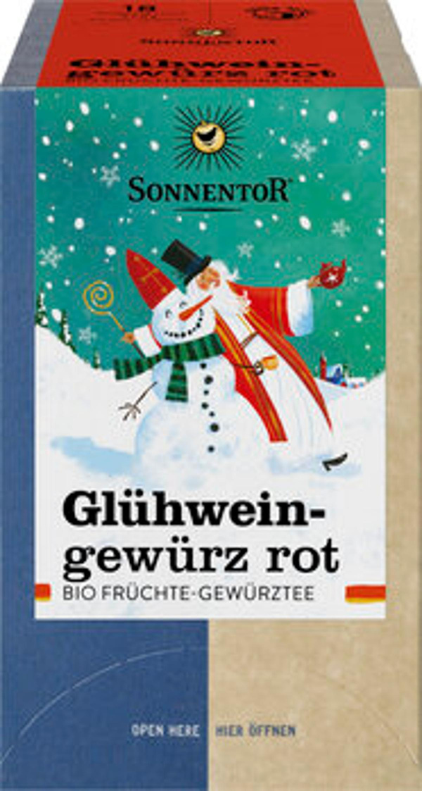 Produktfoto zu Glühweingewürz rot