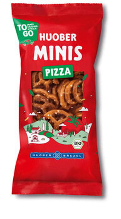Produktfoto zu Mini Brezel Pizza