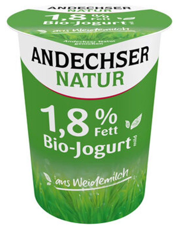 Produktfoto zu Joghurt natur 1,8%, 500g