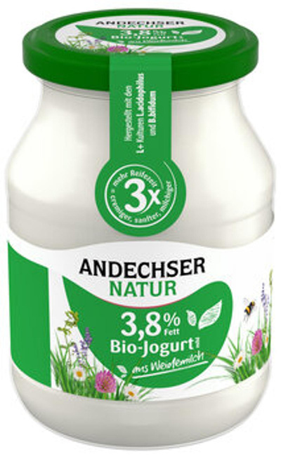Produktfoto zu Joghurt 3,8%, 500g