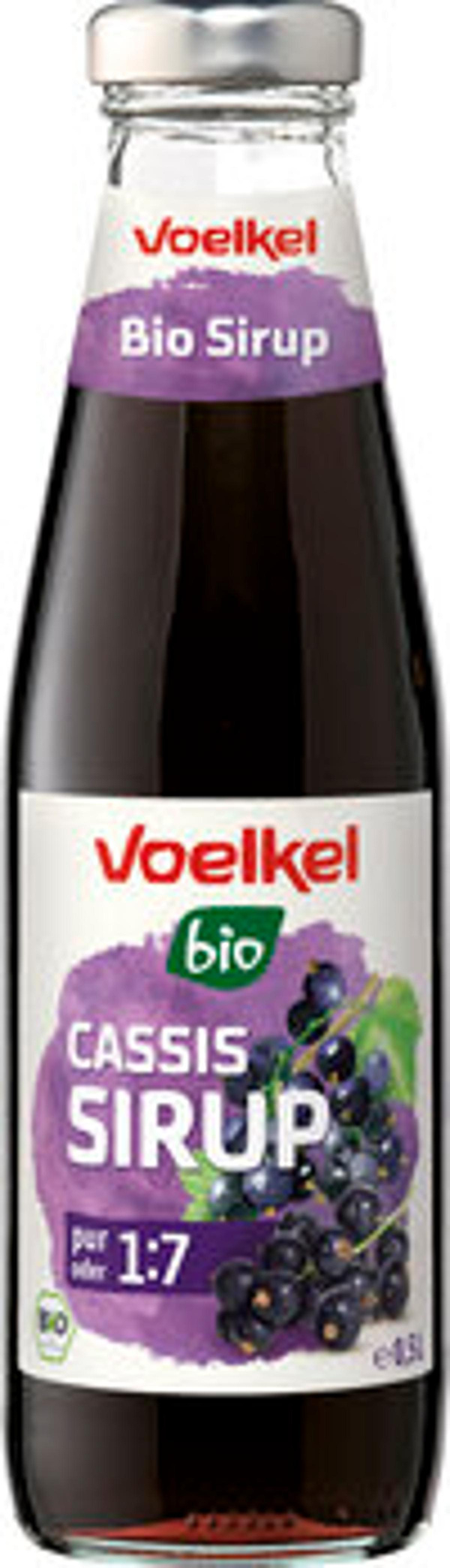 Produktfoto zu Cassissirup 0,5l