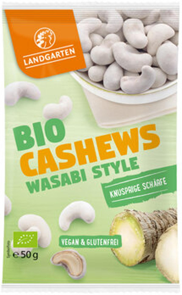Produktfoto zu Cashews Wasabi, 50g