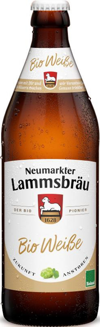 Produktfoto zu Lammsbräu Weißbier 0,5l