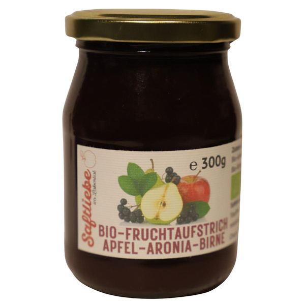 Produktfoto zu Apfel-Aronia-Birne Fruchtaufstich
