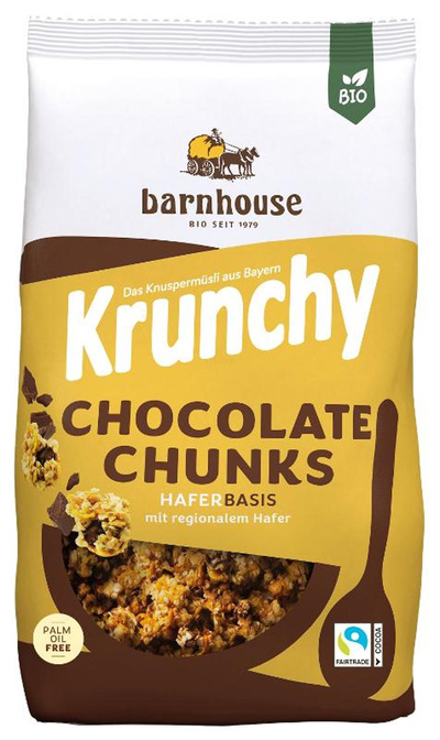 Produktfoto zu Krunchy Chocolate Chunks 500g