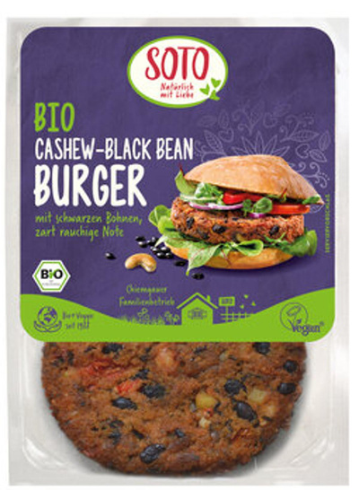 Produktfoto zu Cashew Blackbean Burger