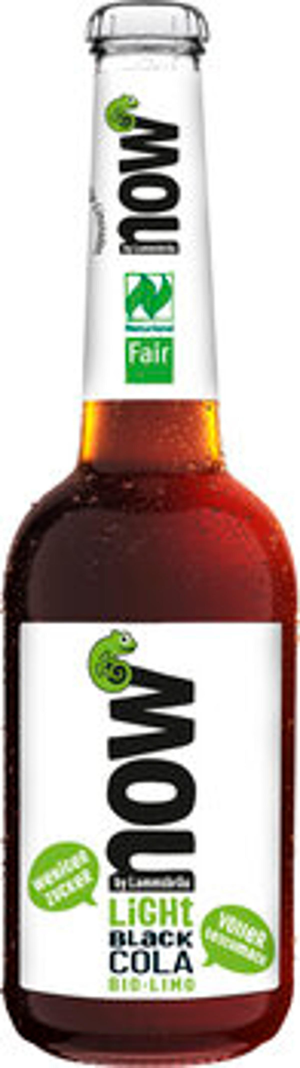 Produktfoto zu now light Black Cola 0,33l