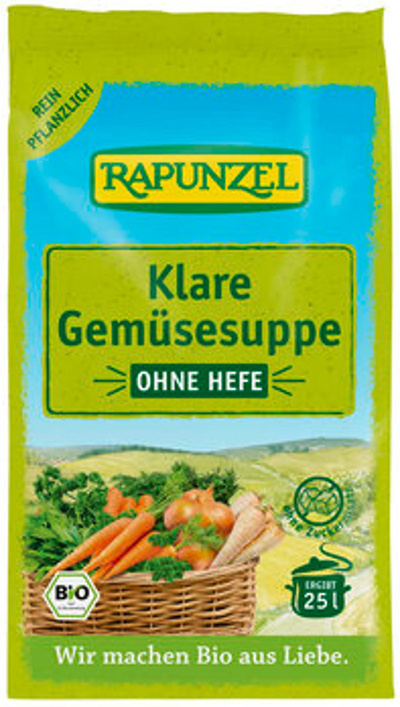 Produktfoto zu Gemüsebrühe hefefrei
