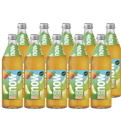 Produktfoto zu Apfelschorle nowSprizz 10x0,5l