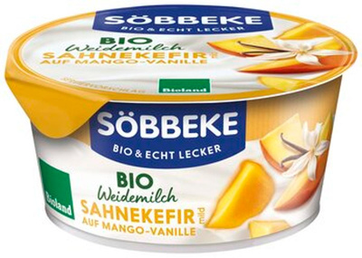 Produktfoto zu Sahnekefir Mango-Vanille, 150g