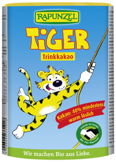 Produktfoto zu Trinkschokolade Tiger 400g