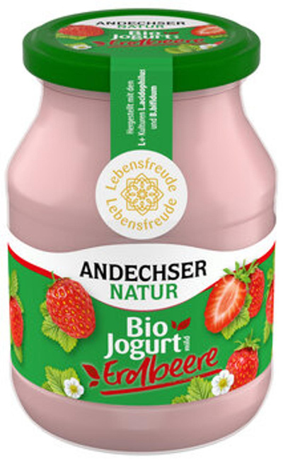 Produktfoto zu Joghurt Erdbeer 500g
