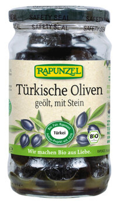 Produktfoto zu Oliven schwarz 185g
