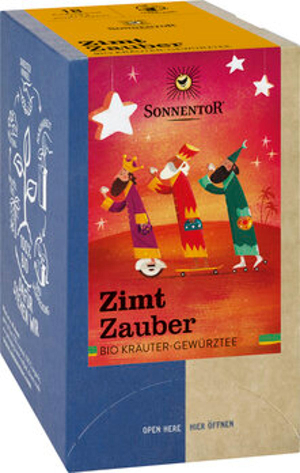 Produktfoto zu Kräuter-Gewürztee Zimt Zauber