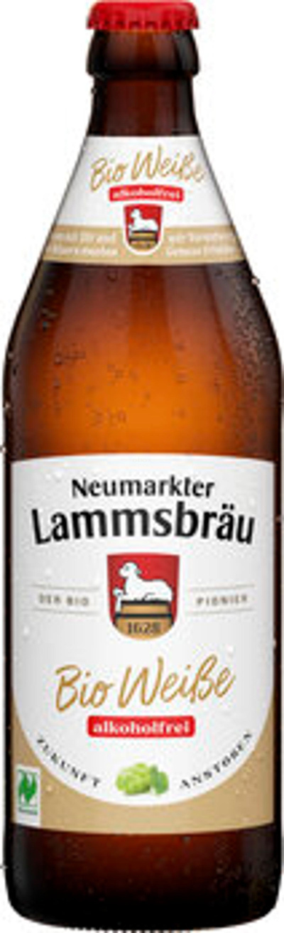 Produktfoto zu Weißbier alkoholfrei 0,5l