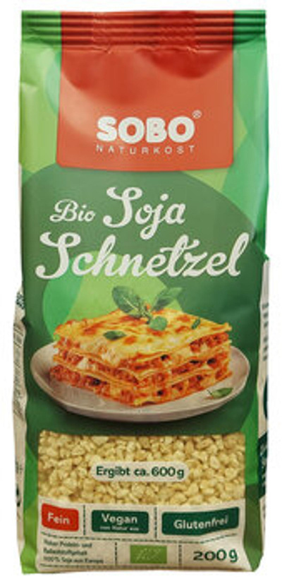 Produktfoto zu Sojaschnetzel fein 200g