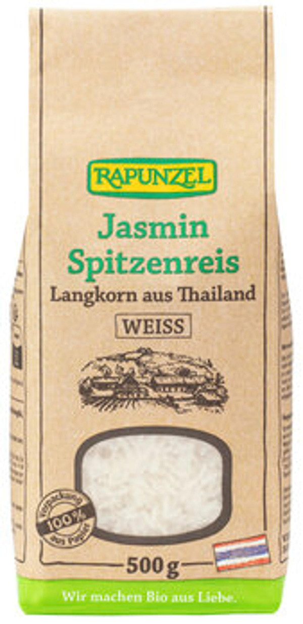 Produktfoto zu Spitzenreis Jasmin 500g