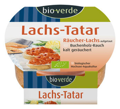 Produktfoto zu Räucherlachs-Tatar, 125g