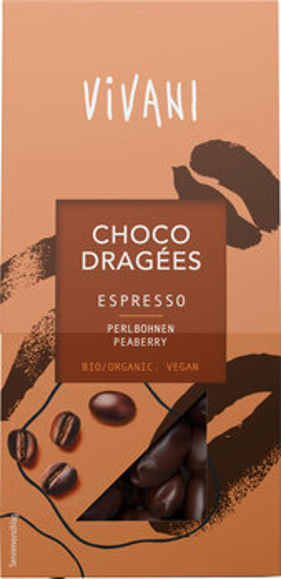 Produktfoto zu Choco Dragees Espresso