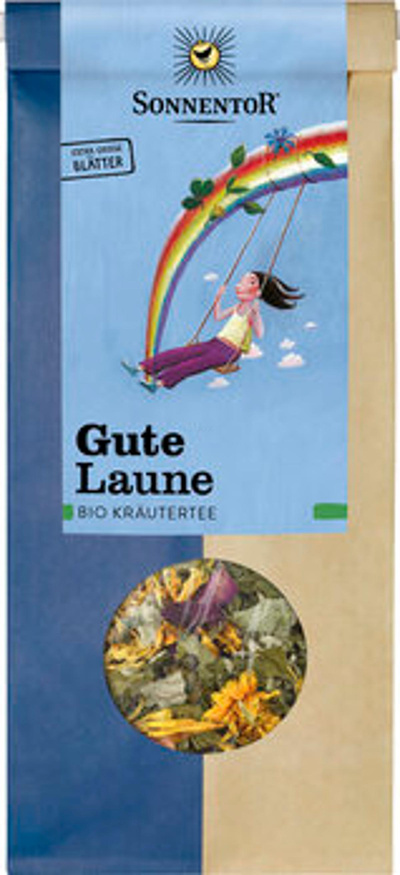 Produktfoto zu Kräutertee Gute Laune lose