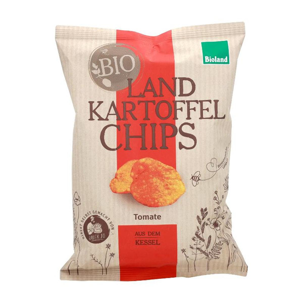 Produktfoto zu Landkartoffelchips Tomate