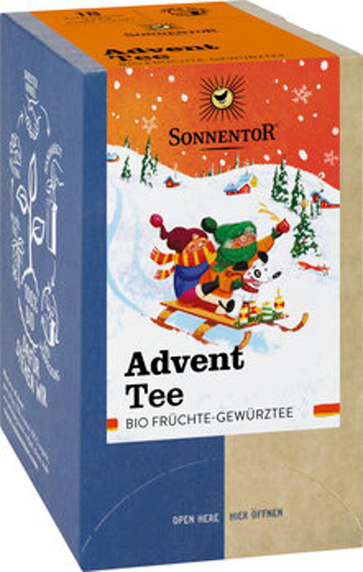 Produktfoto zu Früchte-Gewürztee Advent Beutel