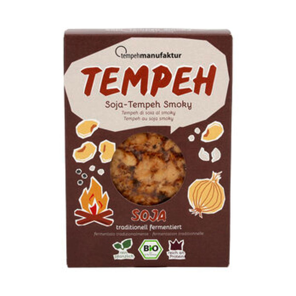 Produktfoto zu Tempeh Soja Smokey, 200g