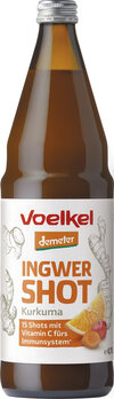 Produktfoto zu Shot Ingwer Kurkuma 0,75l