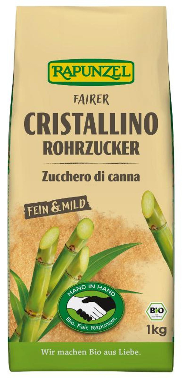 Produktfoto zu Rohrzucker Cristallino 1kg