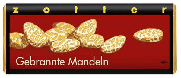 Produktfoto zu Schokolade Gebrannte Mandeln