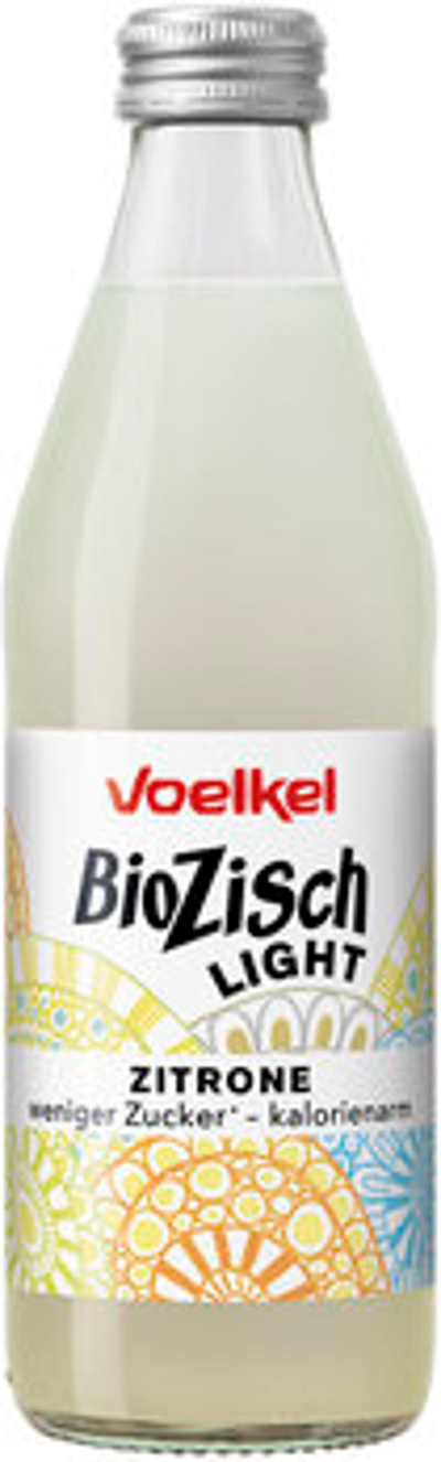 Produktfoto zu BioZisch light Zitrone naturtrüb 0,33l