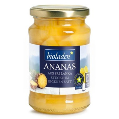 Produktfoto zu Ananasstücke 350g