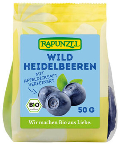 Produktfoto zu Wildheidelbeeren, 50g