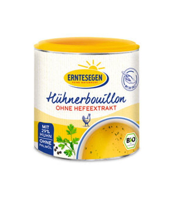 Produktfoto zu Hühnerbrühe hefefrei