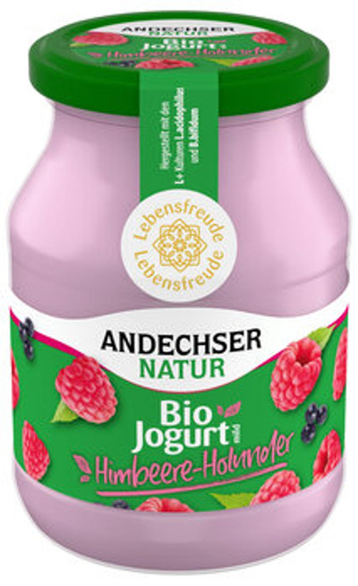 Produktfoto zu Joghurt Himbeer-  Holunder 500g