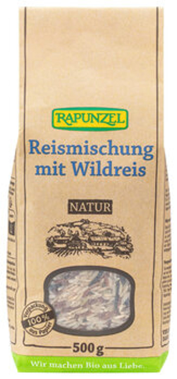 Produktfoto zu Reismischung Wildreis Vollkorn 500g