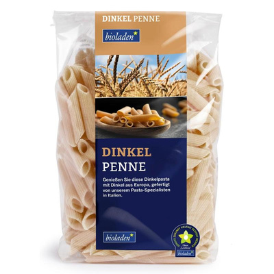 Produktfoto zu Dinkel Penne hell, 500g